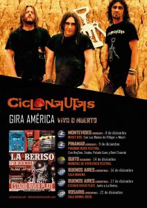 Ciclonautas gira América